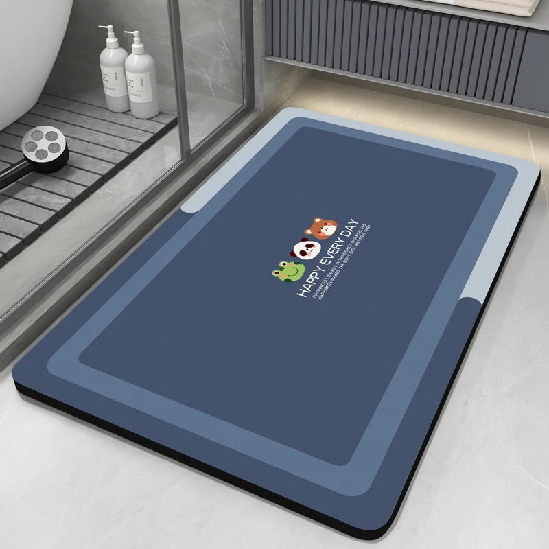 Tapis de salle de bain super absorbant